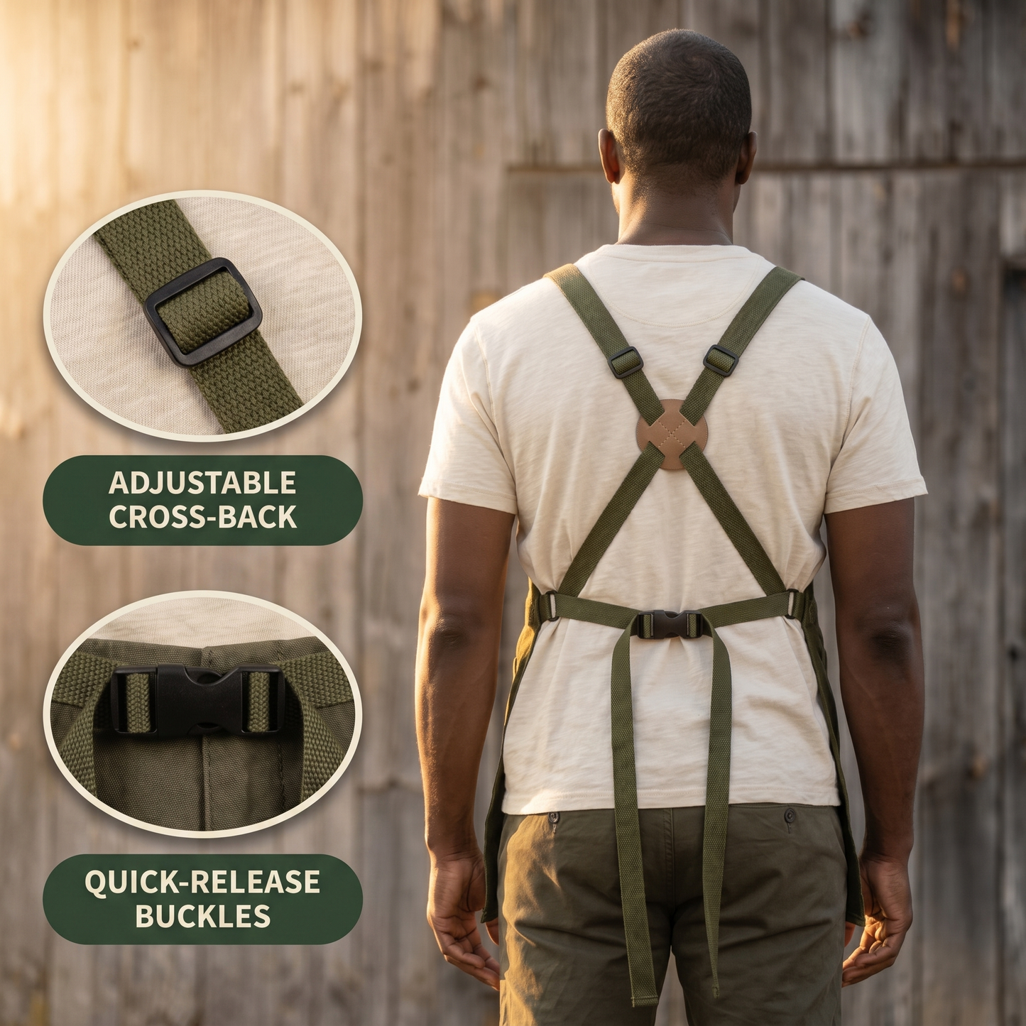 The Harvest Apron — by Whitlock Garden Co.