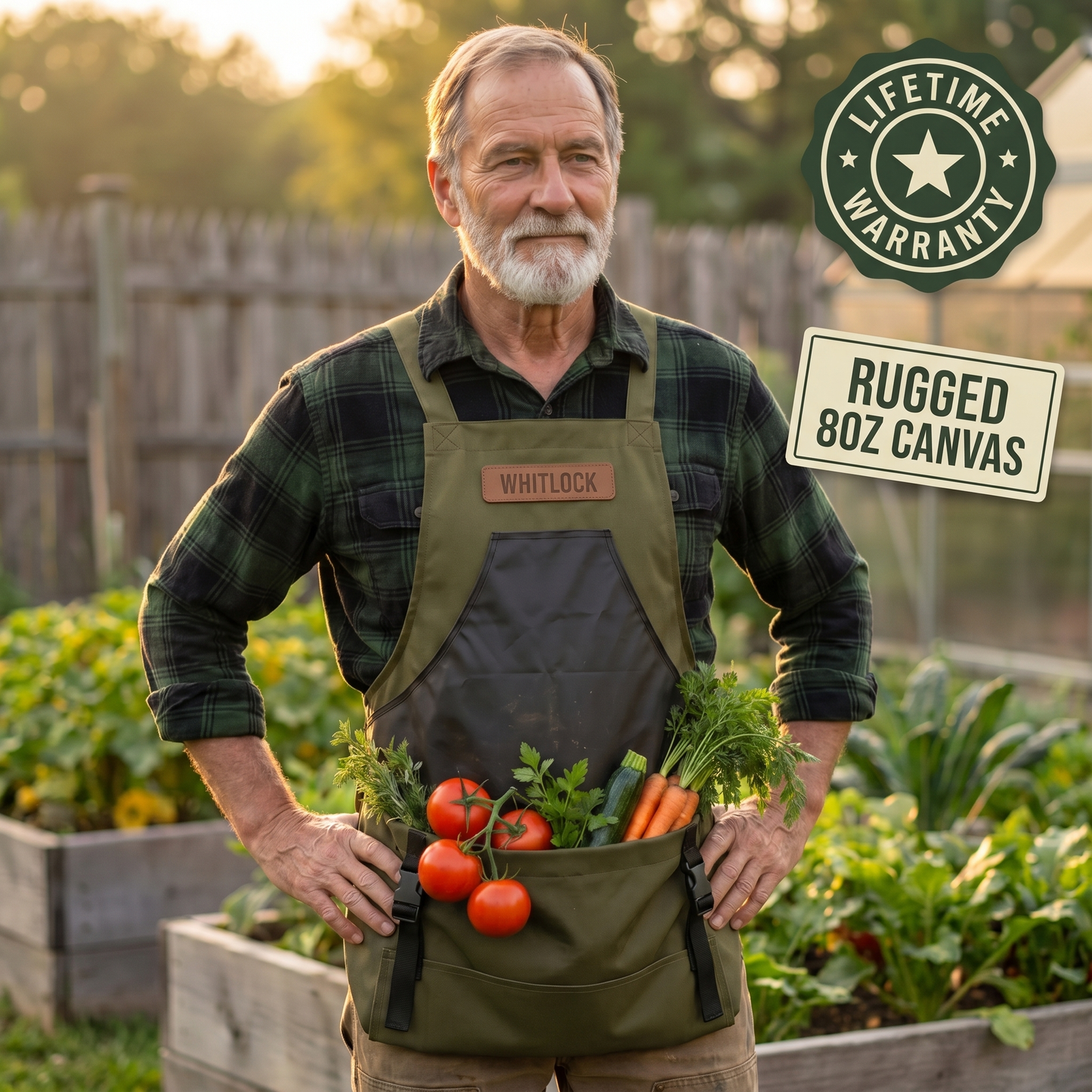 The Harvest Apron — by Whitlock Garden Co.