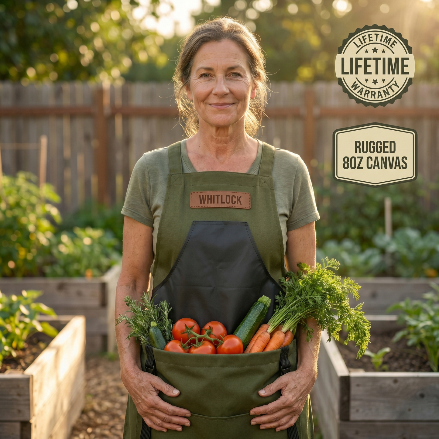 The Harvest Apron — by Whitlock Garden Co.