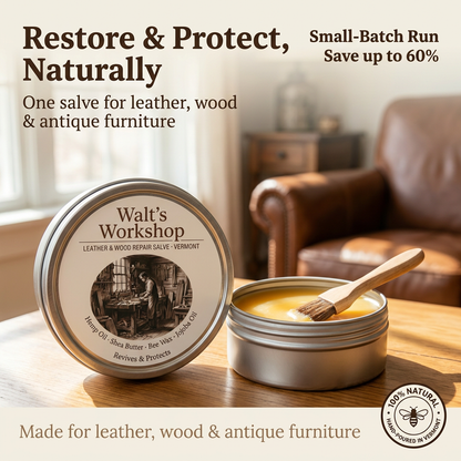 Walt's - Wood & Leather Repair Salve