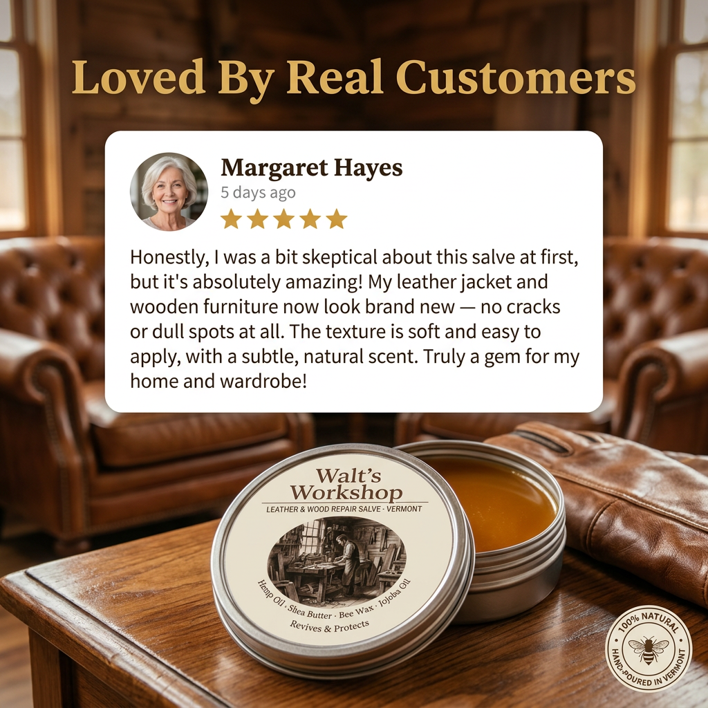 Walt's - Wood & Leather Repair Salve